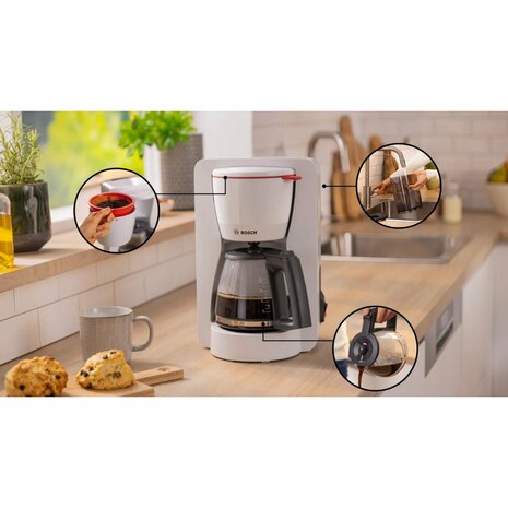 Bosch TKA2M111 MyMoment Koffiemachine Wit