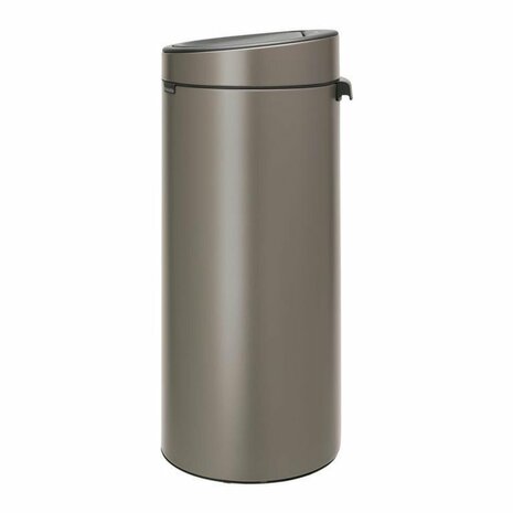 Brabantia Touch Bin New Afvalemmer 30L Platinum