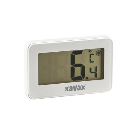 Xavax Digitale Thermometer Voor Koelkast Vrieskast En Vrieskist Wit