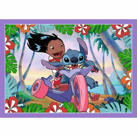 Trefl Disney Stitch 4in1 Puzzel 35-70 Stukjes