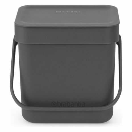 Brabantia Sort & Go Afvalbakje 3L Grijs