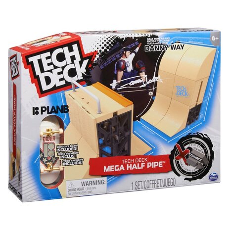 Tech Deck Danny Way Mega Half Pipe + Board