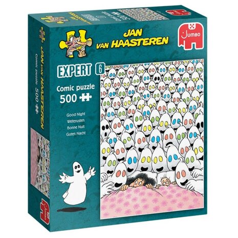 Jumbo Jan Van Haasteren Expert 6 Puzzel Welterusten 500 Stukjes