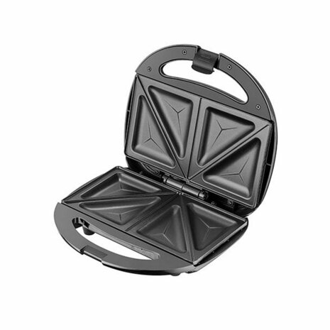 Emerio ST-120889 Tosti-IJzer RVS/Zwart