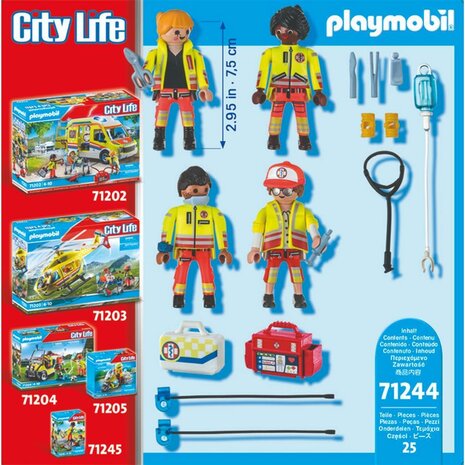 Playmobil 71244 City Life Reddingsteam