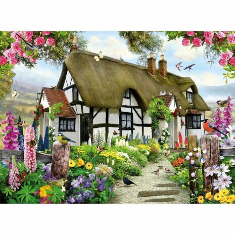 Ravensburger Puzzel Idyllische Cottage 500 Stukjes