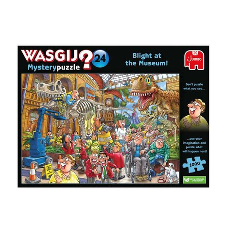 Jumbo Puzzel Wasgij Mystery 24 Paniek In Het Museum! 1000 Stukjes