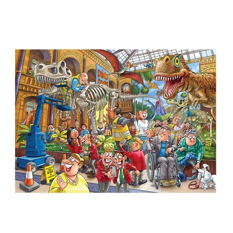 Jumbo Puzzel Wasgij Mystery 24 Paniek In Het Museum! 1000 Stukjes