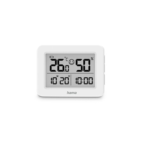 Hama Lefkada Thermometer en Hygrometer Binnen Wit