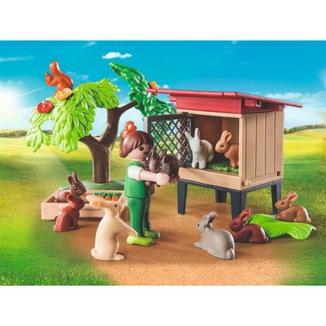 Playmobil 71252 Country Konijnenhok