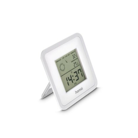 Hama Borneo Digitale Thermometer en Hygrometer voor Binnen Wit