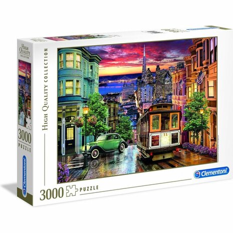 Clementoni High Quality Collection Puzzel San Francisco 3000 Stukjes