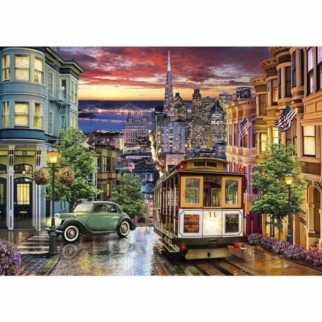 Clementoni High Quality Collection Puzzel San Francisco 3000 Stukjes