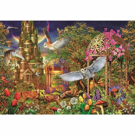 Clementoni High Quality Collection Puzzel Fantasie Tuin 1500 Stukjes