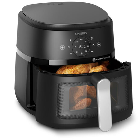 Philips NA231/00 Airfryer 6.2L 1700W Zwart/Zilver