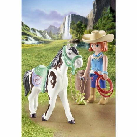 Playmobil 71358 Horses of Waterfall Ellie en Sawdust