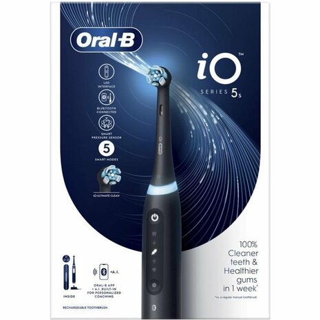 Oral-B IO5S Elektrische Tandenborstel Mat Zwart