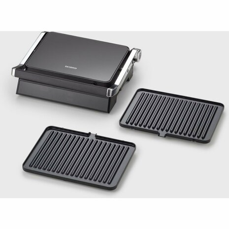 Severin KG2399 Contactgrill Zwart/RVS