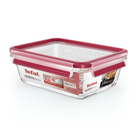 Tefal N1041010 MasterSeal Glass Vershouddoos 1,3 L