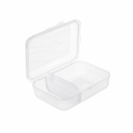 Rotho Fun Lunchbox met Verdeelschotje 0.9L Transparant