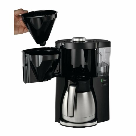 Melitta 1025-16 LOOK Therm Perfection Koffiezetapparaat Zilver/Zwart