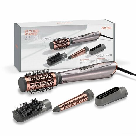 Babyliss AS136E Air Style 1000 Föhnborstel Zwart/Koper/Palladium