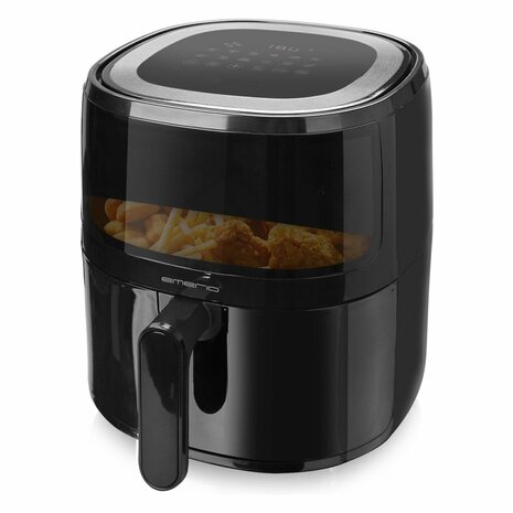 Emerio Hetelucht Friteuse 5L 1500W Zwart