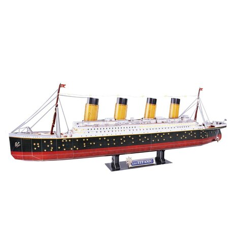 Cubic Fun 3D LED Puzzel Titanic 266 Stukjes